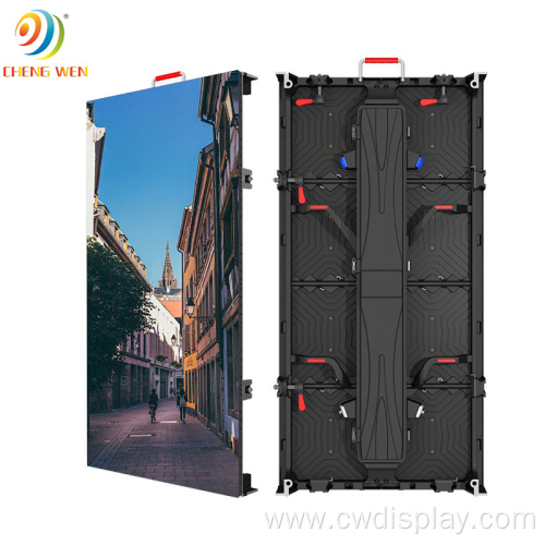 P4.81 Waterproof Outdoor Rental LED Screen Wall 500*1000